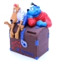 Preview: Käpt'n Blaubär & Hein Blöd Spardose "Postbank" aus Kunststoff von Ravensburger